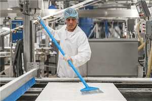 Skaft Vikan Ultrahygieniskt Blå 130cm extra bild 3
