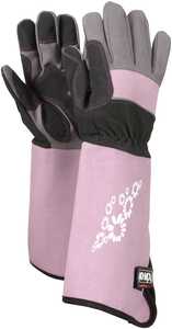Trädgårdshandske OX-ON Garden Supreme 5602 Svart-Rosa