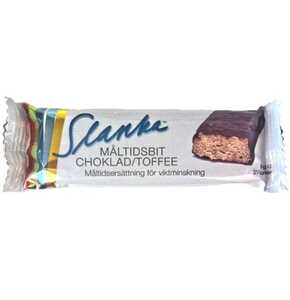 Måltidsbit Slanka Choklad Toffee LCD