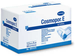 Vidhäftande Förband Cosmopor E för Säkert Sårskydd 15x6cm 25st