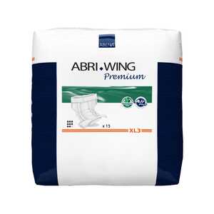 Bältesprodukter Abena Abri-Wing Premium Vit XL3 110-160cm 15st extra bild 3