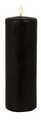 Blockljus Abena Paraffin Svart 6x18cm