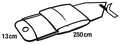 Drapering Foliodrape Kameraskydd Steril 13x250cm 70st