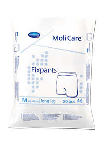 Fixeringsbyxa MoliCare Fixpants Long Leg Blå M 5st extra bild 1