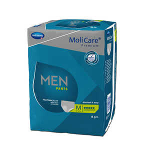 Inkontinensskydd Molicare Premium Menpants 5 Droppar M 8st