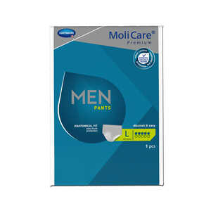 Inkontinensskydd Molicare Premium Menpants 5 Droppar L 7st extra bild 1