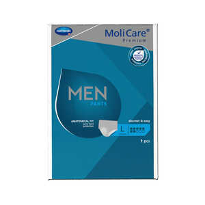 Inkontinensskydd Molicare Premium MenPants 7 Droppar Grå L 7st extra bild 1