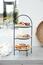 Servis set Assiett & Trippelställ Cult Design Orient Vit 4 delar extra bild 1