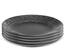 Servis set Tallrik Cult Design Orient Asfalt 4 delar