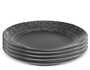 Servis set Tallrik Cult Design Orient Asfalt 4 delar