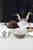 Servis set Assiett & Skål Cult Design Orient Nougat 8 delar bild 5
