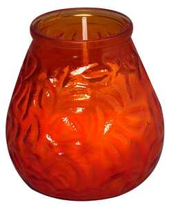 Ljuslykta Abena Paraffin Orange 9.5x10.5cm 70h