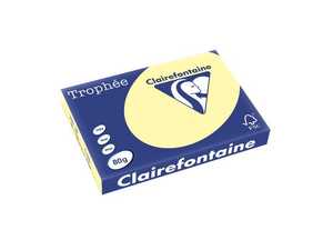 Kopieringspapper Trophy Blanc Trophée Ljusgul A3 80g 500st