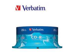 CD-R Verbatim 700MB 25st