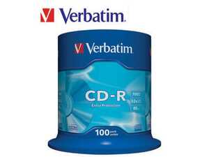 CD-R Verbatim 700MB 100st
