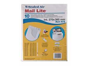 Bubbelpåse Mail Lite H5 Vit 270x360mm 10st