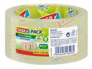 Packtejp Tesa Eco Strong Klar 50mmx66m