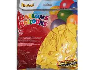 Ballonger Nordic Brands Gul 25cm 100st extra bild 2