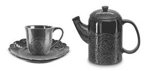 Servis set Kaffe set Cult Design Orient Asfalt 9 delar extra bild 1