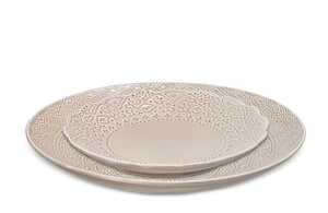Servis set Fruktfat & Assiett Cult Design Orient Nougat 7 delar extra bild 1