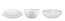 Servis set Fruktfat, Assiett, Skål & Skålrik Cult Design Orient Vit 19 delar extra bild 1
