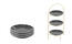 Servis set Assiett & Trippelställ Cult Design Orient Svart 4 delar