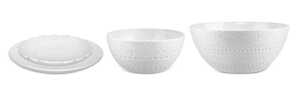 Servis set Skål, Tallrik & Assiett Cult Design Orient Vit 19 delar extra bild 1