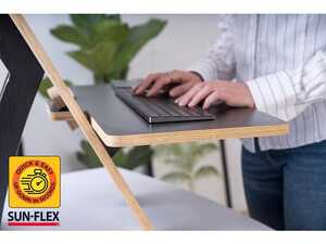 Skrivbord Sunflex Easydesk Rise Svart extra bild 4