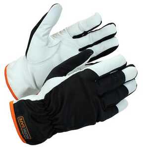 Montagehandske Get Worksafe A10-122 Vit-Svart S12