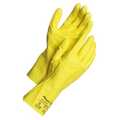 Kemikaliehandske Flockad Worksafe Chem 50-460 Gul