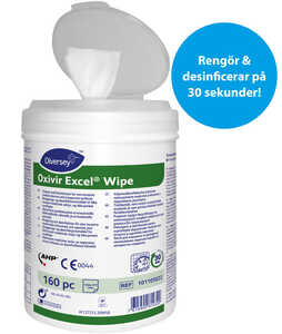 Rengöringsduk Diversity Oxivir DI FLW Wipe 160pcs