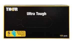 Engångshandske Nitril Thor Ultra Tough Puderfri Grön S 100st