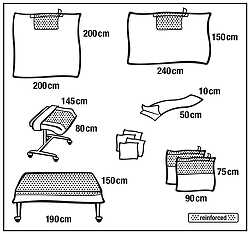 Universal Set III Foliodrape Protect Plus 7st