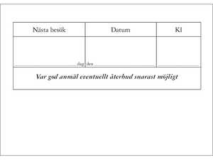 Återbesökskort Nordic Brands 100st