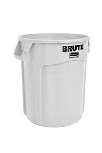 Soptunna Rubbermaid Brute Vit 76L extra bild 1