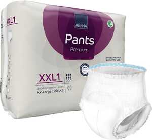 Engångsbyxa Abena Pants Premium Vit 2XL1 150-203cm 20st
