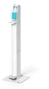 Dispenserhållare Durable Golv med Fotpedal Vit