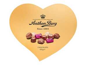 Choklad Anthon Berg Hjärtformad Guldask