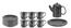 Servis set Kaffe set Cult Design Orient Asfalt 14 delar