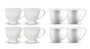 Servis set Mugg & Kaffemugg Cult Design Orient Vit 8 delar