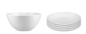 Servis set Skål & Tallrik Cult Design Orient Vit 5 delar