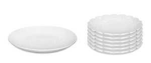 Servis set Fruktfat & Assiett Cult Design Orient Vit 7 delar