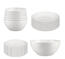 Servis set Skål, Tallrik & Assiett Cult Design Orient Vit 19 delar