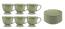 Servis set Assiett & Mugg Cult Design Orient Cranberry Pesto 12 delar
