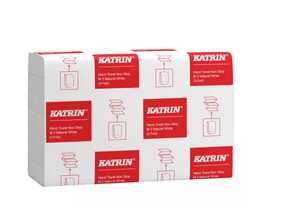 Pappershandduk Katrin One Stop M2 2-lag Vit - 18fp