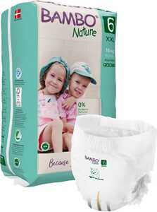 Byxblöja Bambo Nature Pant S6 18+kg 18st