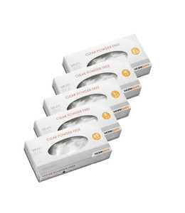 Engångshandskar Vinyl Worksafe Clear Puderfri 100st