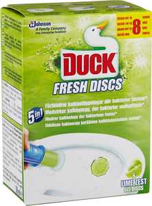 Sanitetsrent Toilet Duck Fresh Discs Lime 36ml