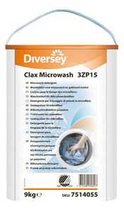 Mikrofibertvättmedel Diversey Clax Microwash Forte 9kg