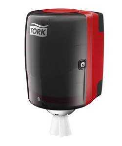 Dispenser Toalettpapper Tork M2 Röd-Svart
